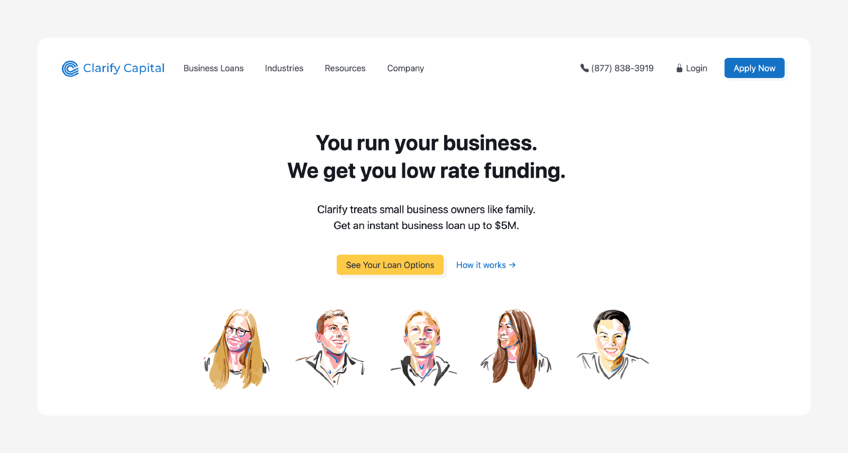 Best for Small Businesses: Clarify Capital