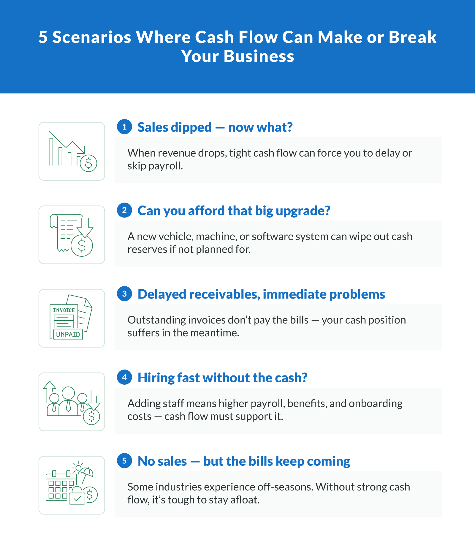 5 Scenarios Where Cash Flow Can Make or Break Your Business