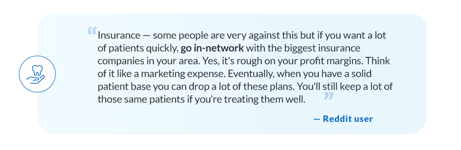 Reddit user quote about being a network provider