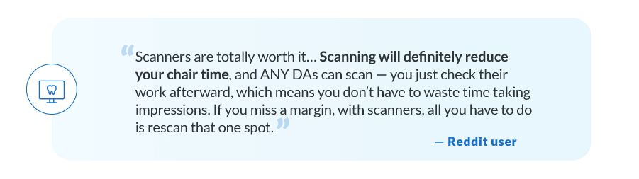 Reddit user quote about equpiment and technology investment