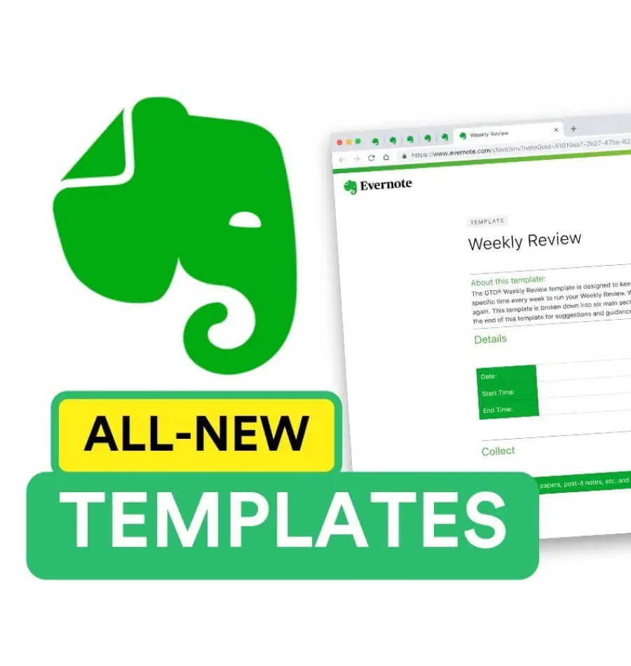 Evernote templates & workflows to boost productivity