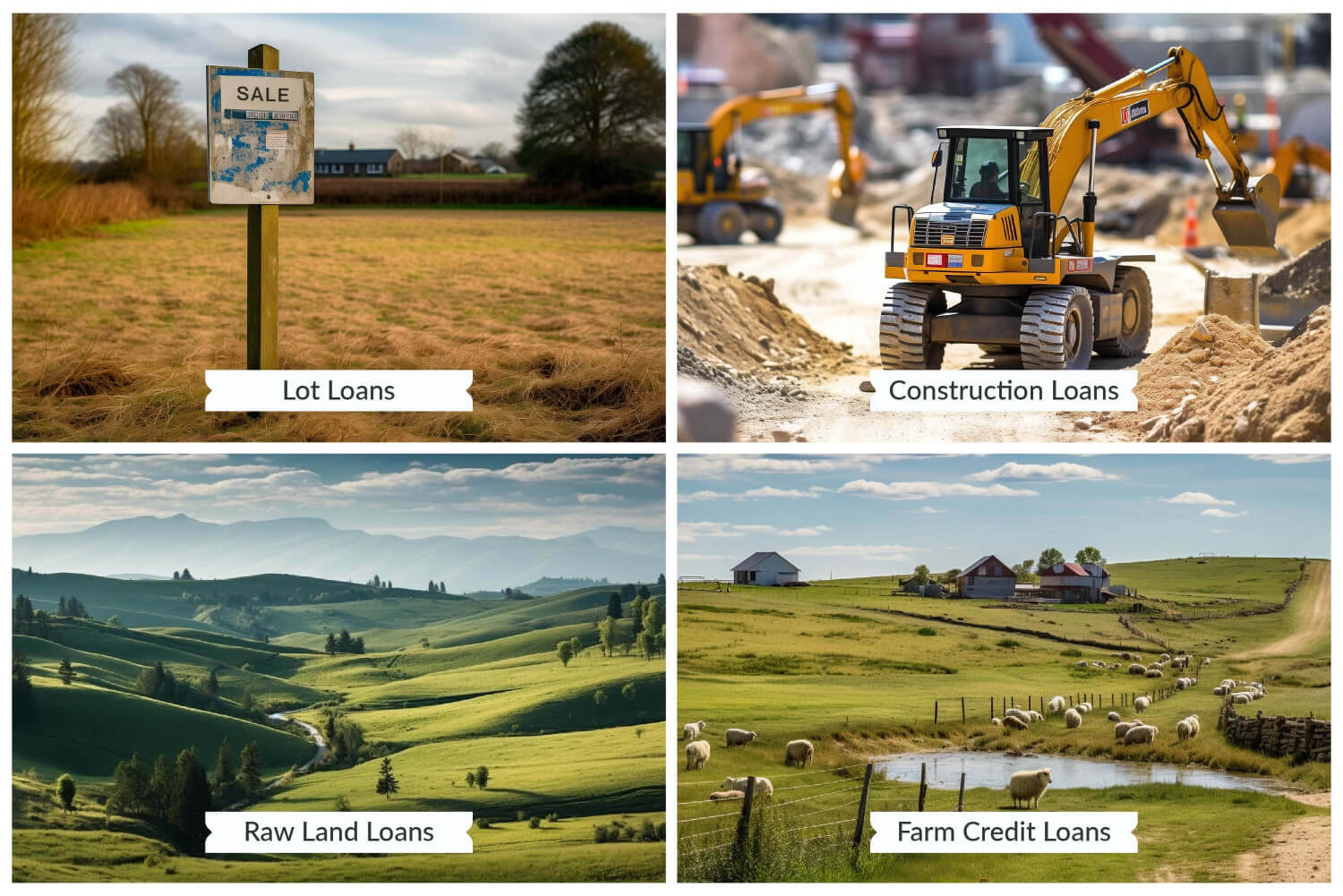 Loan options for land loans