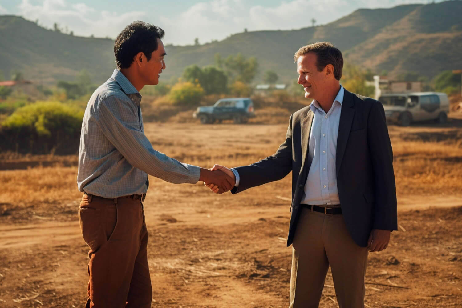 Refinancing land loans with flexible terms