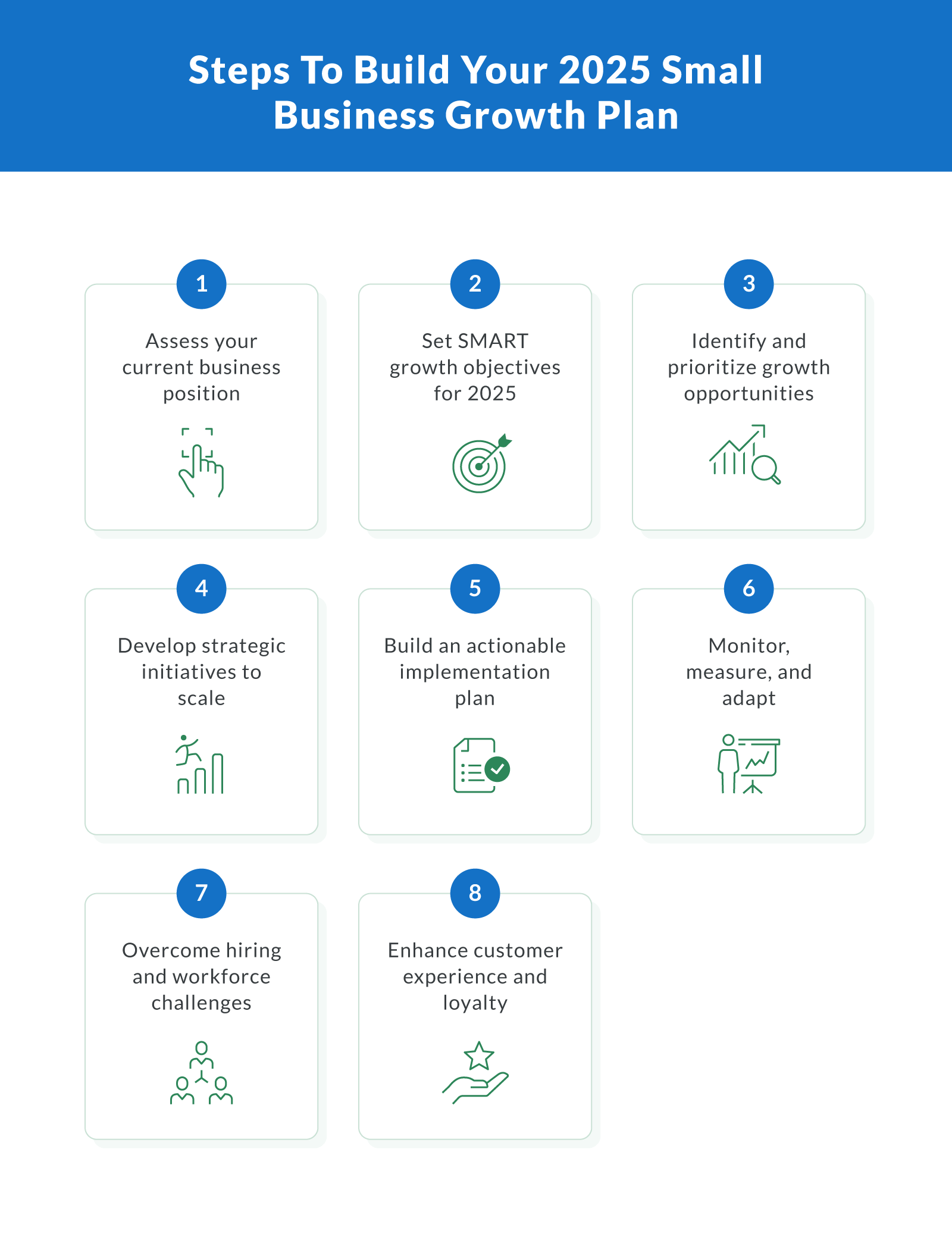 Steps To Build Your 2025 Small Business Growth Plan