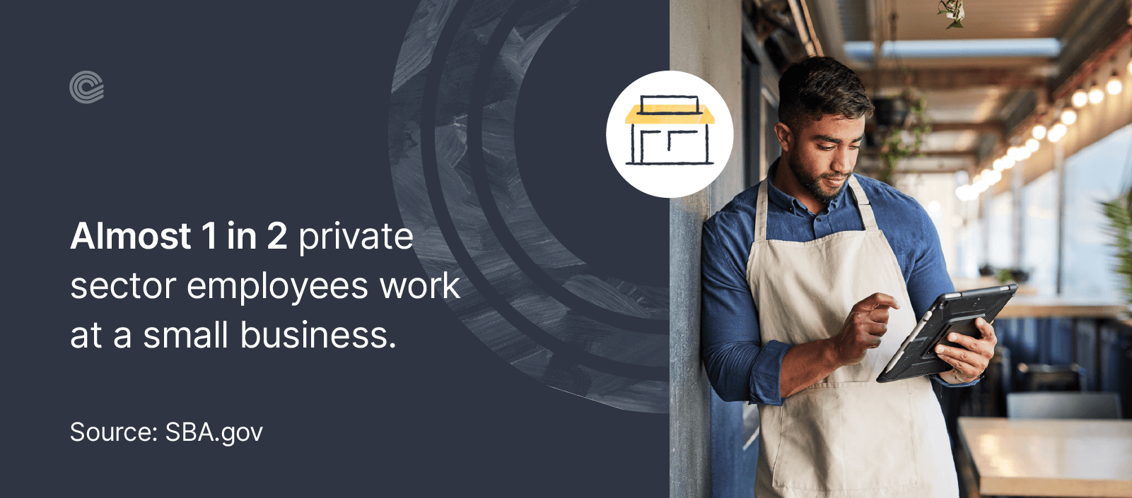 Small businesses employ half of private sector
